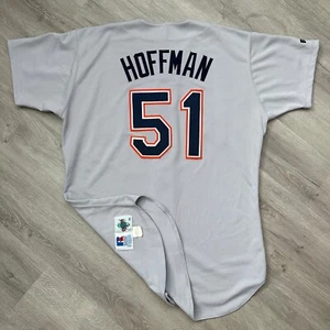 Pro Cut Trevor Hoffman San Diego Padres Jersey 48 XL Russell Diamond Authentic - Picture 1 of 6