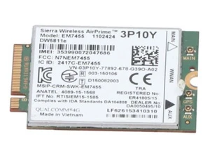 Modem WWAN Dell Sierra Wireless AirPrime 3P10Y DW5811e - Bild 1 von 2