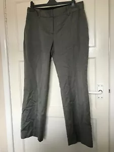 BNWT Episode Grey Wool Blend Cigarette Straight Trousers UK Size 12 RRP £100 - Picture 1 of 3