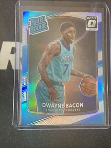 2017-18 Optic Rated Rookie Silver Holo / Prizm - Dwayne Bacon - RC - #161 - Picture 1 of 4