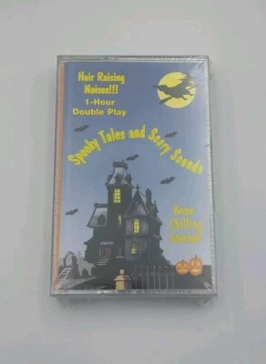 Vtg 1993 Spooky Tales and Scary Sounds Halloween Sound Effects Cassette Tape - Image 1 of 4