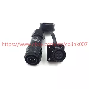 SA12 Series 4 pin waterproof connector,IP67 aviation power connector plug socket - Picture 1 of 7