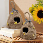  Beehive Hanging Ornament Farmhouses Bee Hive Woven Hanging Ornament Bee