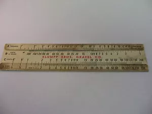 Rare Vintage Advertising Concrete Calculator Klumpp Bros. Gravel Co. - Picture 1 of 7