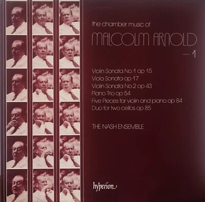 Nash Ensemble: Malcolm Arnold- Chamber Music Vol 1, Violin Sonata / Hyperion - Image 1 of 2