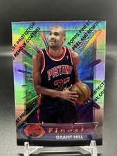1994-95 Topps Finest Refractor #240 Grant Hill w/ Coating
