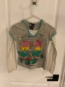 Bobby Jack Girls Hooded Long Sleeve Tee Size M 5th Anniversary Shirt - Picture 1 of 11