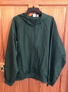 XL Jacket Wind Breaker Mens Green Prospirit  (apt-2044) - Picture 1 of 4