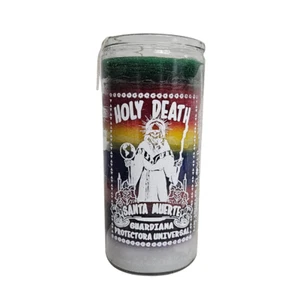 Jumbo Veladora 7 Colores De Santa Muerte / Jumbo 14 Días 7 Colores Santa Muerte Ca - Imagen 1 de 2