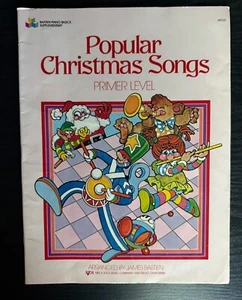 Popular Christmas Songs – Primer Level by James Bastien – Easy Piano Kjos WP220 - Bild 1 von 3