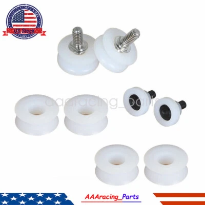 A body Window Roller Rear Quarter Glass Plastic Set For 68-72 GM Chevy GTO 442 - Image 1 of 4