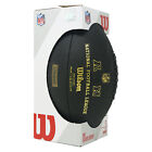 Wilson NFL Silver Series Junior Size Football - Black and Gold
