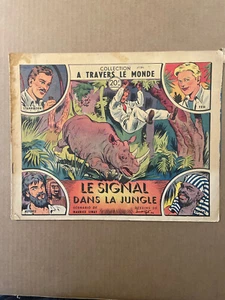 Collection  À travers le Monde - Le signal dans la jungle - SEG - BE - Picture 1 of 2