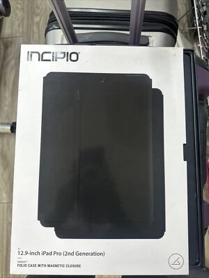 Incipio Faraday Folio Case for Apple iPad Pro 12.9" Black IPD-285-BLK-V - Image 1 of 2