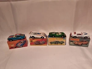 MATCHBOX LESNEY SUPERFAST X 4 Job Lot BOX Damage No 16/45/56/51. - Picture 1 of 21