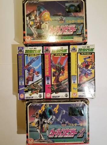 Transformers G1 Diaclone Walk Insecter Robo Takara Figure Lot Vintage Insecticon Cover