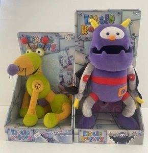 2x RARE RETIRED LEGO LITTLE ROBOTS 7457 & 7456 SOFT PLUSH TOYS 2003 - FREE POST - Picture 1 of 6