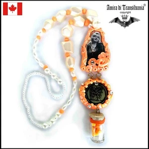 Marilyn Monroe Photo Necklace Amulet Fashion Charm Jewelry Pendant Beaded Design - Picture 1 of 24