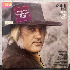 CHARLIE RICH - Behind Closed Doors (Orig Shrinkwrap) - 12" Vinyl Record LP - VG+ - Picture 1 of 3