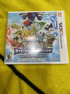 POKÉMON MYSTERY DUNGEON GATES Case & Insert ONLY Nintendo 3DS Authentic US - Picture 1 of 3