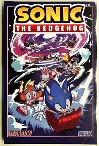 SONIC The HEDGEHOG Comic Book IDW Vol 10 2022 “TEST RUN” Bagged & Boarded NM - Picture 1 of 4