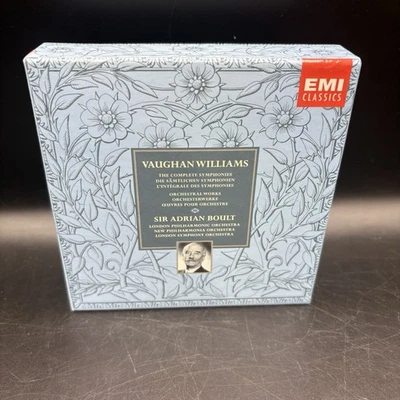 Vaughan Williams Complete Symphonies, Boult [EMI 8 CD Box Set] NEAR MINT - Image 1 of 4