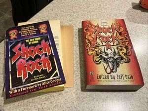 VTG 1992/94 Horror Paperbacks “SHOCK ROCK I&II” 1st Printings Short Stories Read - Bild 1 von 6