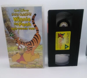 VHS Tape Video Winnie the Pooh and Tigger Too Disney - Picture 1 of 7