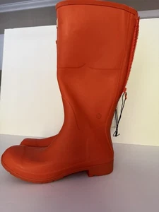 Hunter Botas de Lluvia Altas para Mujer 9 con Cremallera - Naranja - Imagen 1 de 5