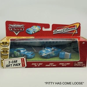 Disney Pixar Cars - TEAM SPARE O MINT CREW CHIEF PITTY 3-Pack 2009- 1:55 Diecast - Picture 1 of 4