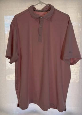 Polo Walter Hagen Performance Hombre Rosa Rayas Extra Grande Foto 1 de 4