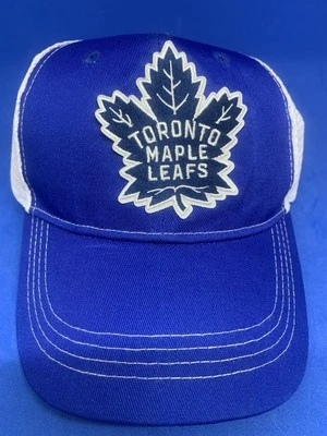 Toronto Maple Leafs Fanatics NHL Equipo de Hockey Logo Camionero Snapback Sombrero Foto 1 de 2
