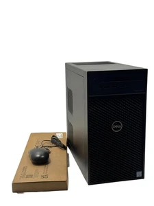 Dell Precision 3630 Tower Core i9-9900 I 32GB I 1TB SSD I AMD WX 3100 I Win11Pro - Picture 1 of 8