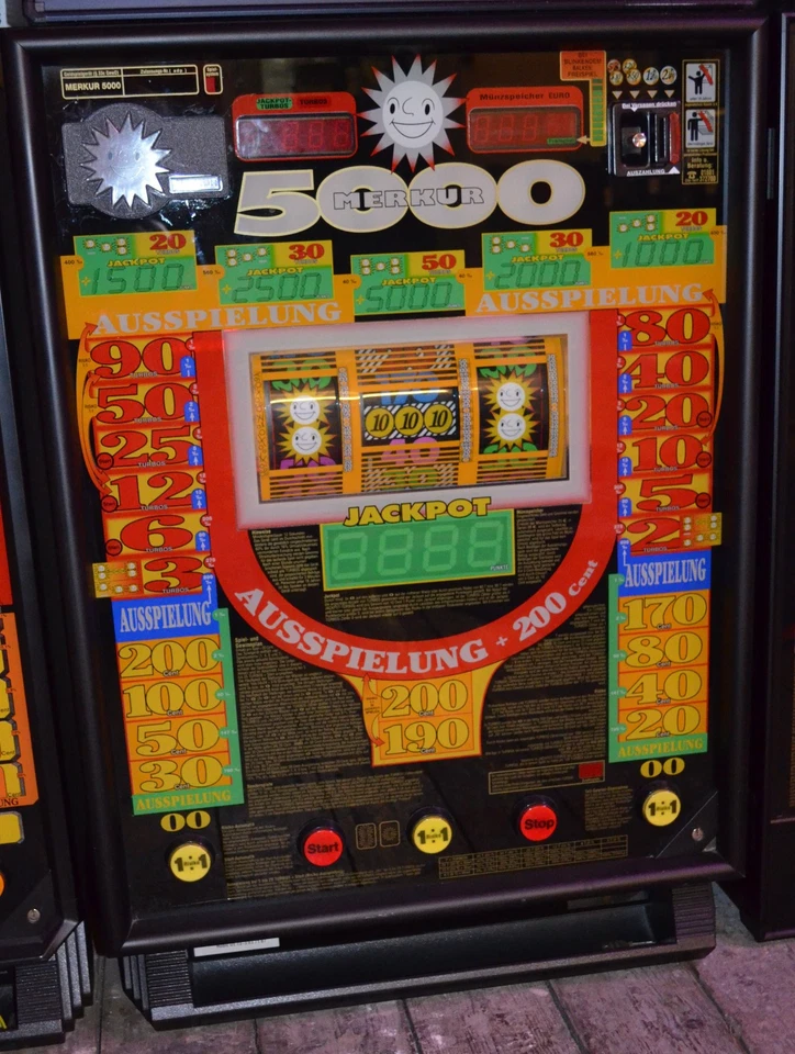 Merkur 5000   Euro Geldspielgerät Geldspieler Spielautomat - Bild 1 von 1
