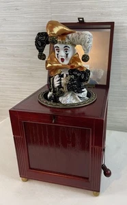 Holz Thomas Pacconi Classics Jack in the Box Vintage Narr hält Zauberstab. - Bild 1 von 14