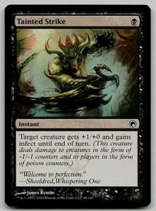 Tainted Strike C Scars of Mirrodin 80 NM - Picture 1 of 2