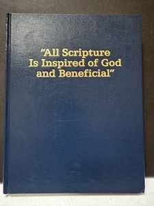 "All Scripture Is Inspired of God and Beneficial" Watchtower 1990 Nice - Picture 1 of 5