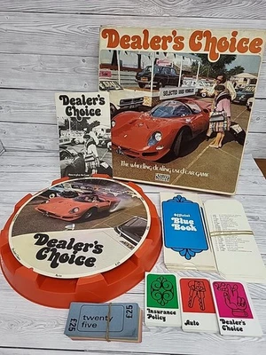 Vintage Dealer's Choice Board Game Parker Games Complete Ages 8+ 3-5 Players.PD - Image 1 of 4
