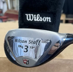 Wilson Staff Dh6 #3 Hybrid - 19°- Reg-Flex Aldila NVS-DL 85R * ALL ORIGINAL * VG - Picture 1 of 24