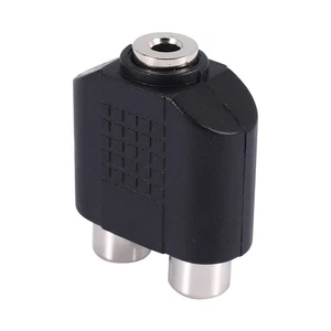  Connettore adattatore phono femmina jack 3,5 mm a doppia femmina E4Q22517 - Foto 1 di 7