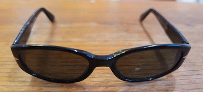 PERSOL овальный SPORTS 2607-S черный солнцезащитные очки Италии 51-17-135 116302 жесткий чехол - Изображение 1 из 4