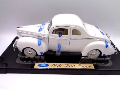 Motor Max 1940 Ford Coupe 1:18 Diecast Car White -  New Other Condition - Image 1 of 4