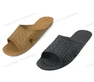 New Mens Sandals Slides Flip Flops Beach Slip on Sport Shower Slipper Sizes:7-14 - Picture 1 of 7