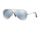 Ray-Ban Aviator Mirror Polarized Silver Flash 58 mm Sunglasses RB3025 019/W3 58