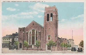 First Presbyterian Church - Atlantic City, New Jersey - unposted litho - Picture 1 of 3