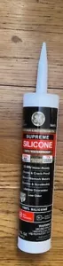 GE SUPREME SILIKON 100 % WASSERDICHT, WEISS 10,1 FLÜSSIGE OZ (298 ml) - Bild 1 von 3