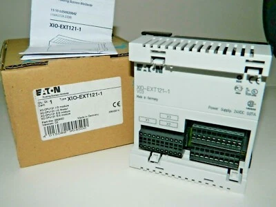 NEW Eaton XIO-EXT121-1 XC Series Programmable Logic Controller for XC-CPU121  - Image 1 of 4