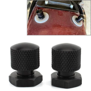 Black Rear Seat Bolt Screw Nut for Harley Davidson Touring Softail Street Glide - Picture 1 of 8