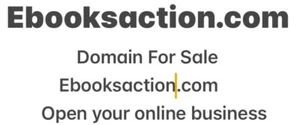 Premium Domain for Sale Ebooksaction.com (Name Cheap Only Transfer) - Picture 1 of 1