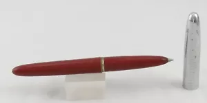 Bolígrafo Waterman Pocket "Ball Pointer" Rojo con Tapa Cromada - Nuevo Repuesto - 1955 - Imagen 1 de 3